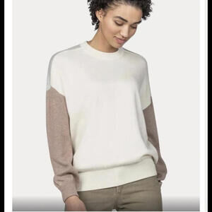 Lilla P Color Block Sweater